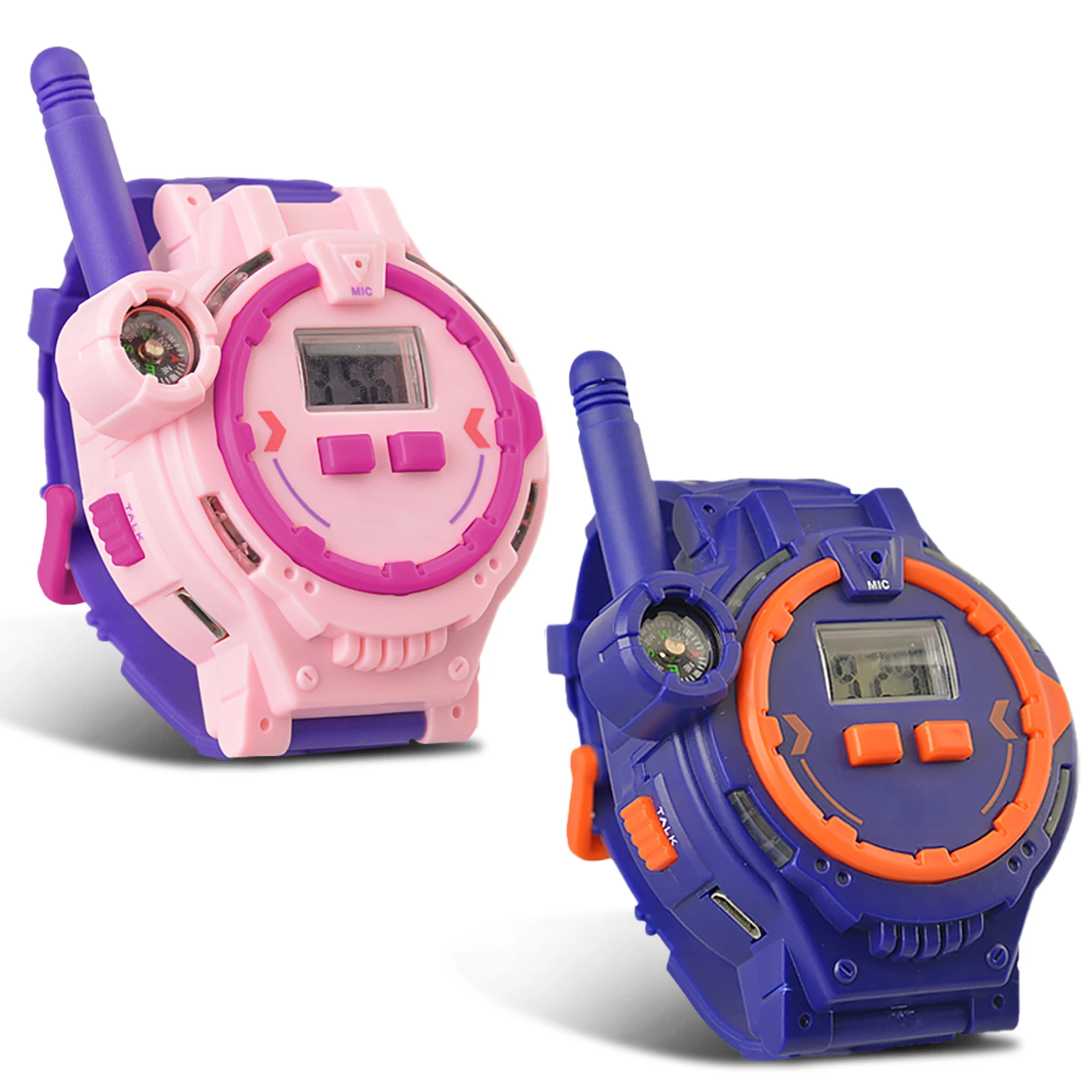 Kids Walkie Talkie Watch-Style Kids Walkie Talkies Two Way Walkie-Talkie For Boys & Girls Rechargeable Walky Talky With Kids