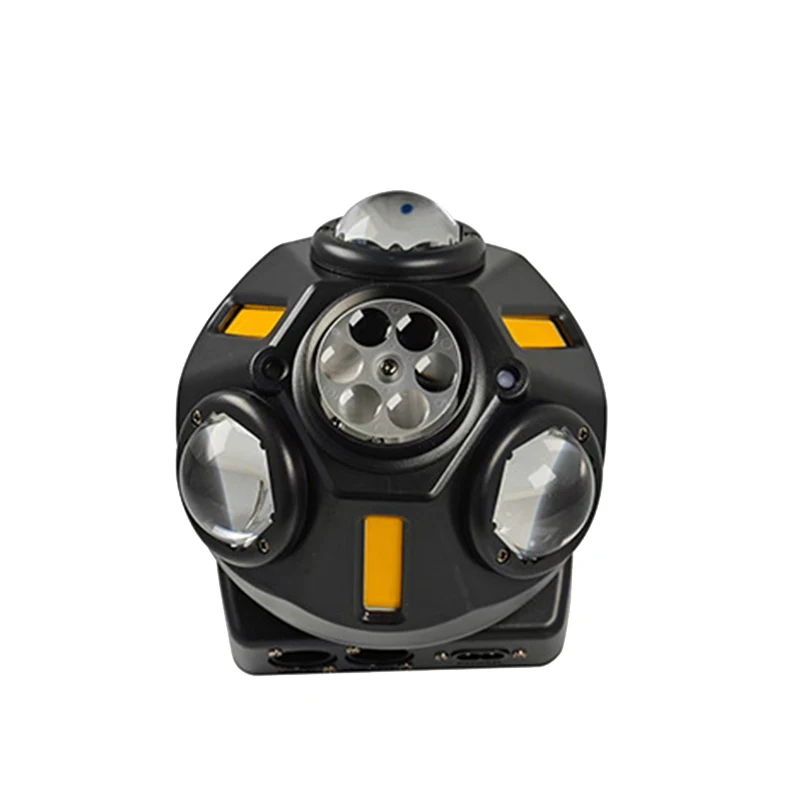 DMX Colorful LED Moving Head Light Beam Patterns Laser Golden Strobe Effects DJ Lighting Show Wireless Remote Disco Party Lights view 3