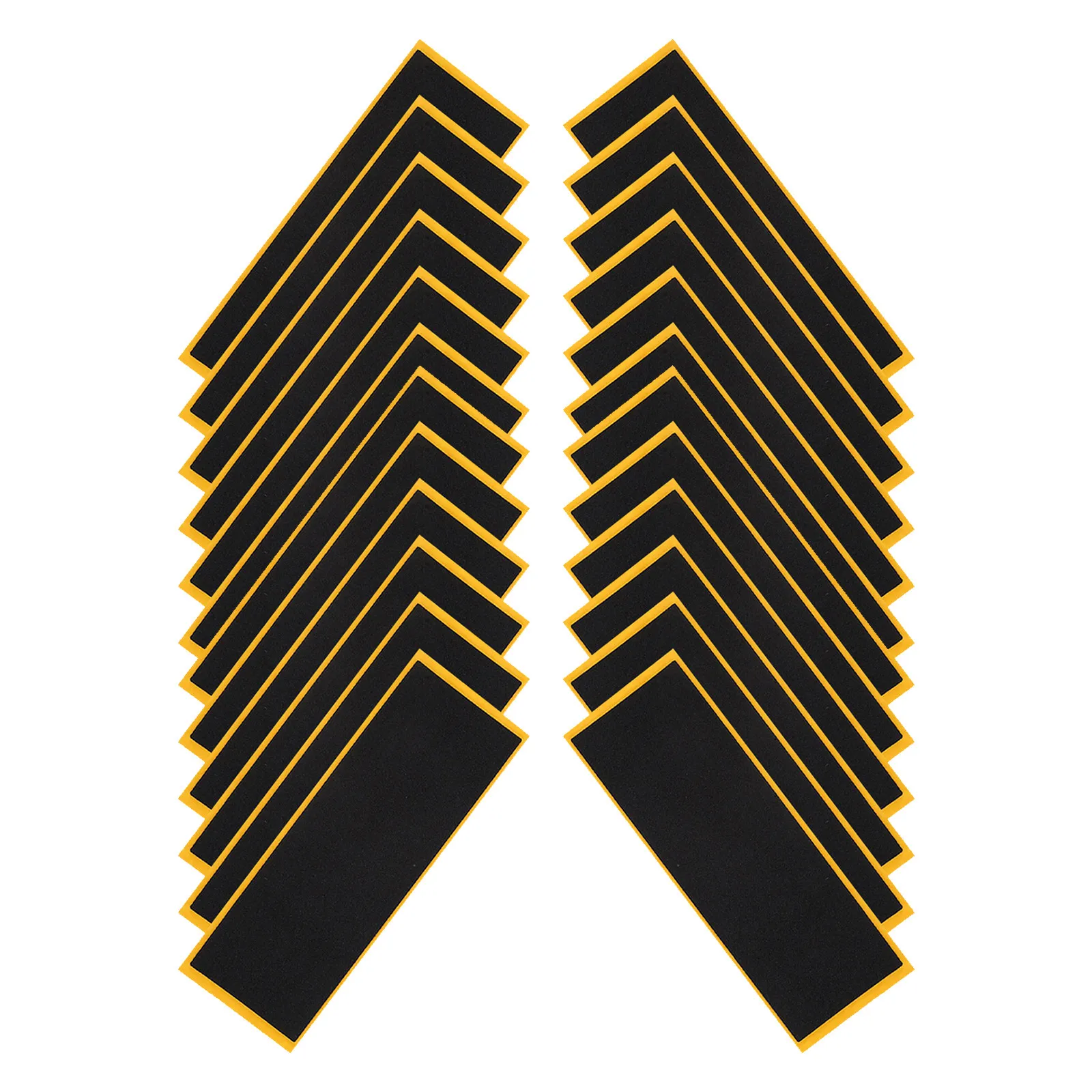 

24Pcs Fingerboard Grip Tape Foam Sheets Flexible Nonslip Skateboard Finger Accessories Replacement Stickers Fingerboard Sticker