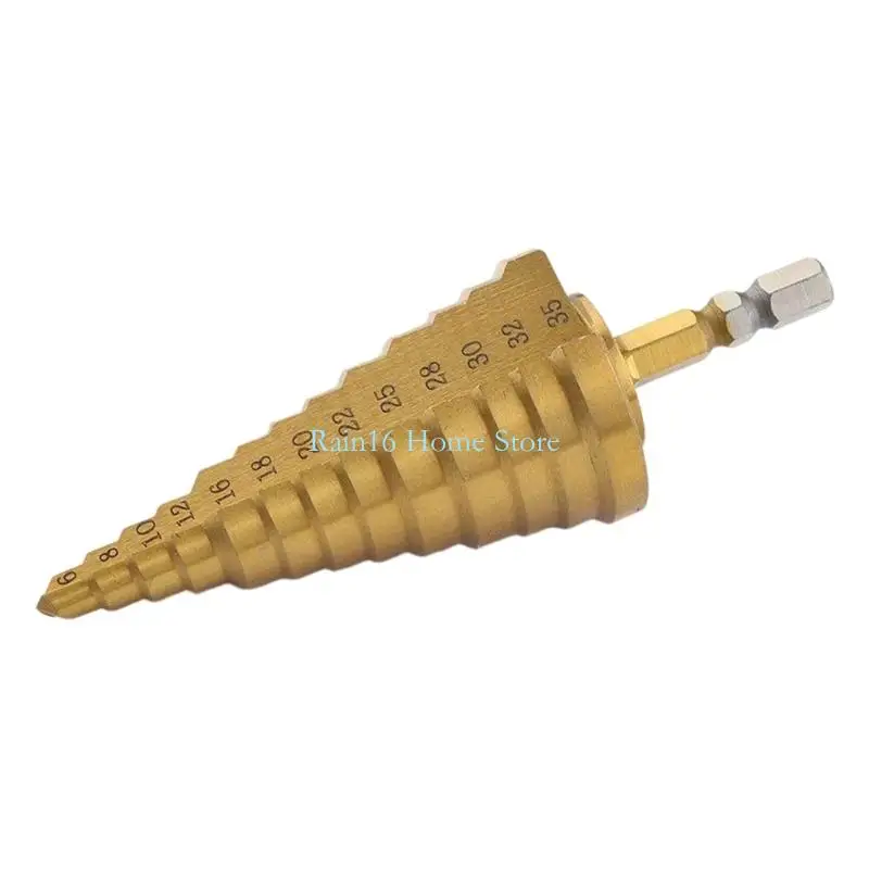 

6-35mm Step Drill Bit Step Bits for Metal Stainless Steel Aluminum Plastic Step Cone Drill Bit for Industrial 02DB