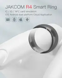 ID NFC IC 3 en 1 función integración compatible con Android IOS sistema dual 128G almacenamiento cuerpo de cerámica JAKCOM R4 anillo inteligente