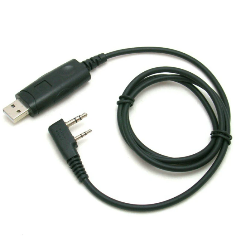 Cable de programación USB para walkie-talkie, dispositivo con controlador de CD para Baofeng UV-5R, 888S, UV-5RE, UV-82, UV-F8 + UV-3R Plus, Radio bidireccional