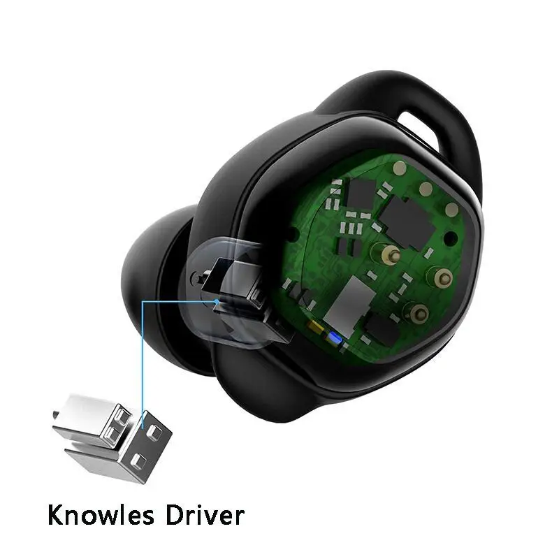 Astrotec S90 Pro TWS Dual BA มินิบลูทูธไร้สาย APTX 5.0 ชุดหูฟังลดเสียงรบกวนหูฟังไร้สาย True Wireless Micro W/ HD Mic