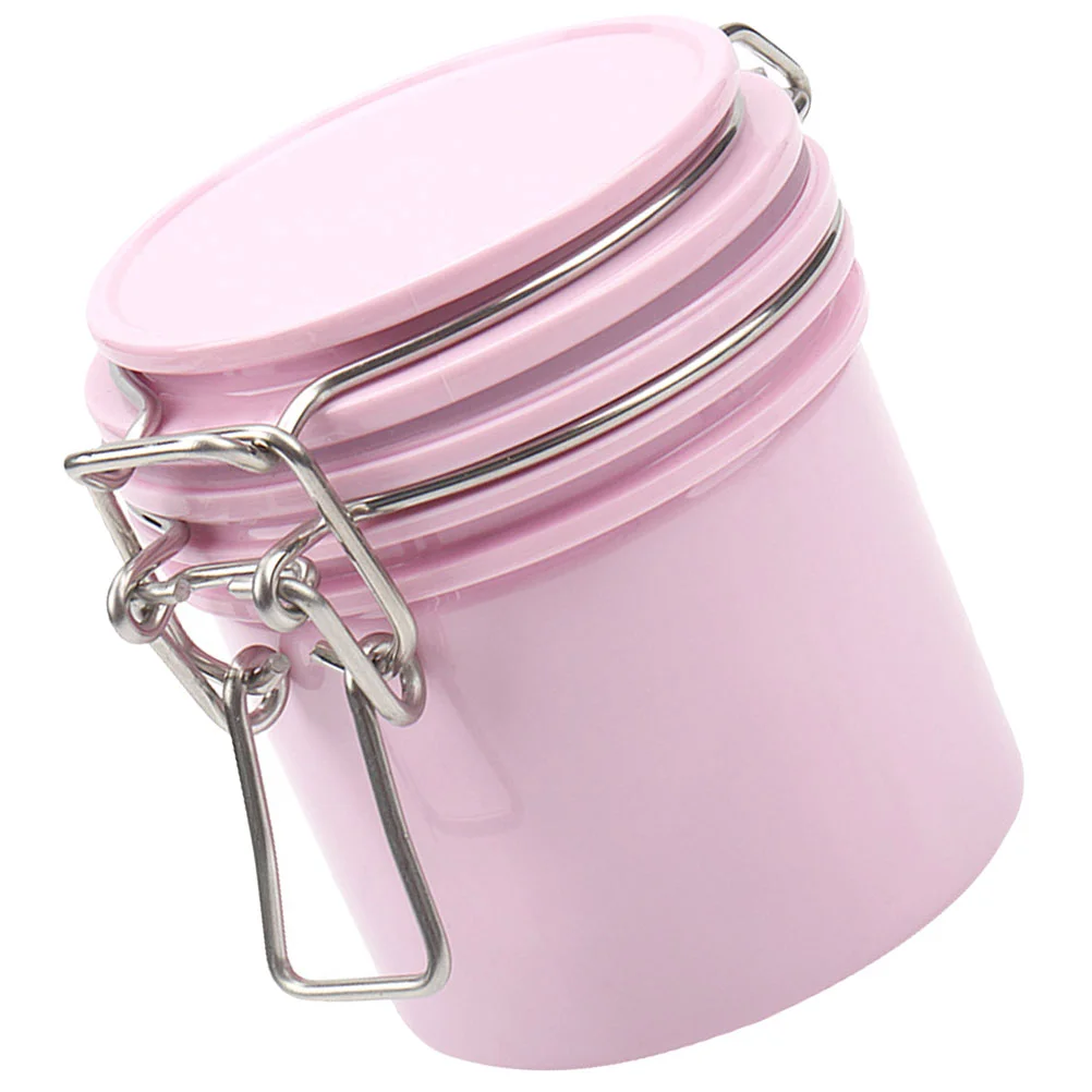 Pot de colle rose pour extension de cils, stockage adhésif, conteneur de greffage