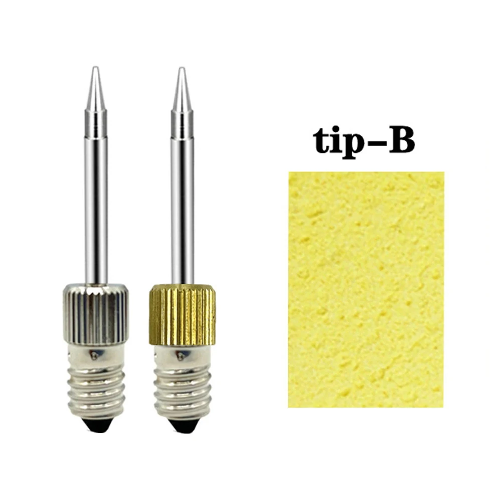 Welding Tips Soldering Iron Tips Rust Resistant Steel 4pcs/Set 50mm Portable Brandnew For Welding Applications