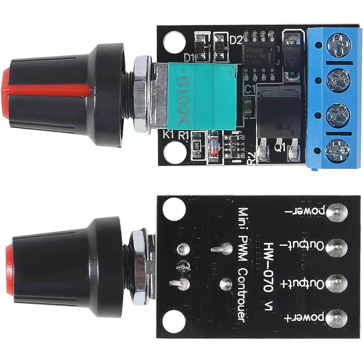 5V 12V 10A Voltage Regulator PWM DC Motor Speed Controller Governor Stepless Speed Regulator LED Dimmer Power Controller