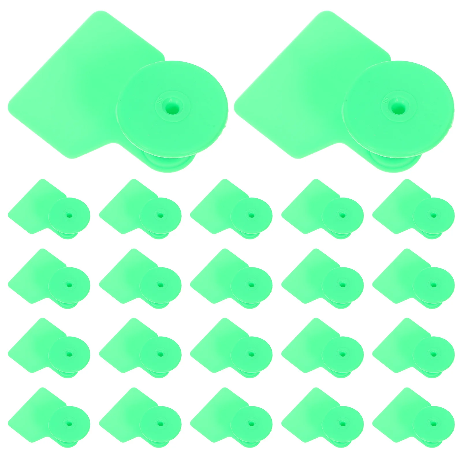 

100Pcs Livestock Ear Tags for Cattle Pig Sheep Reusable Weatherproof Animal Identification Tags Farm Management Supplies