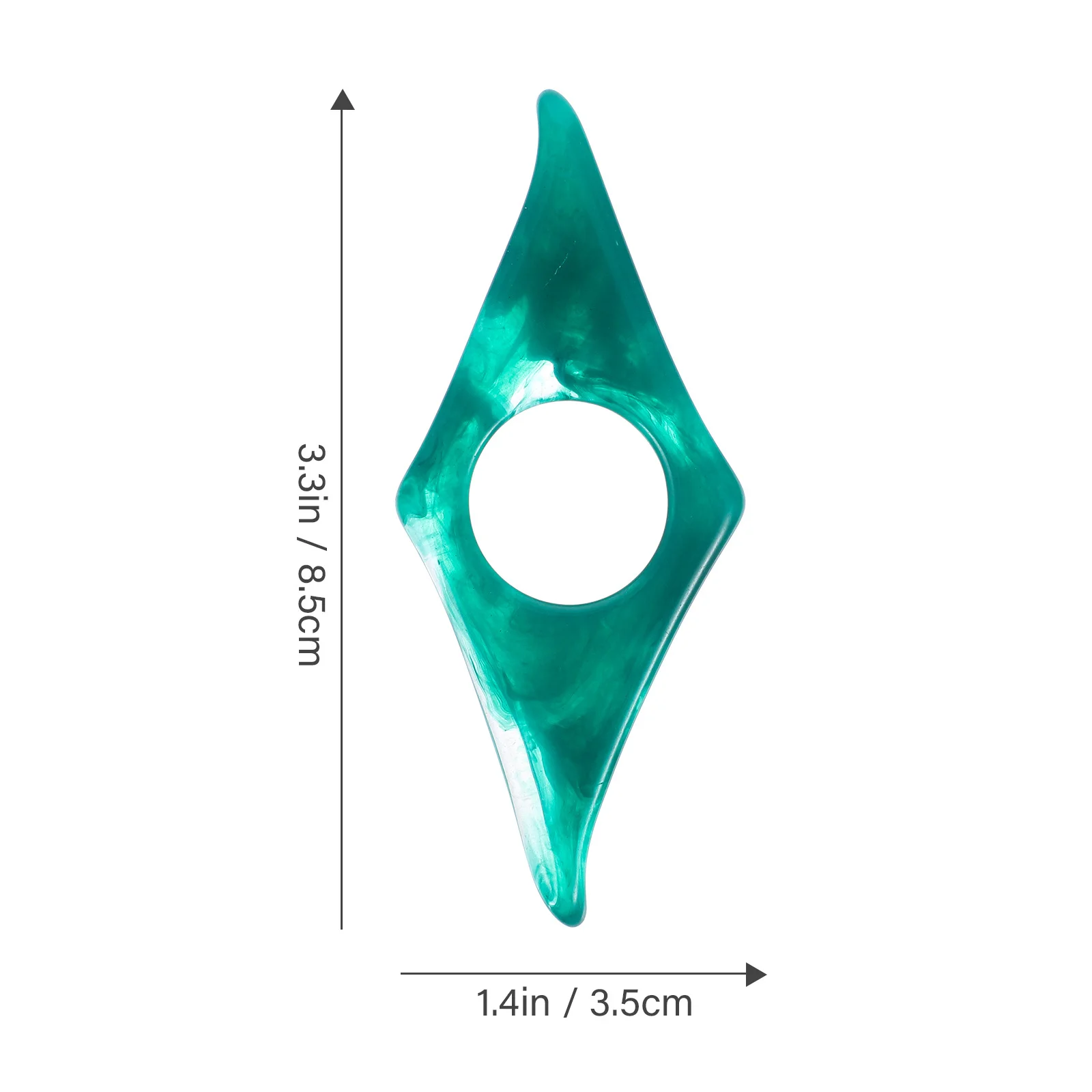 6Pcs Resin Page Holders Ring Type Book Holder Household Reading Accessory Portable Convenient Book Page Spreader