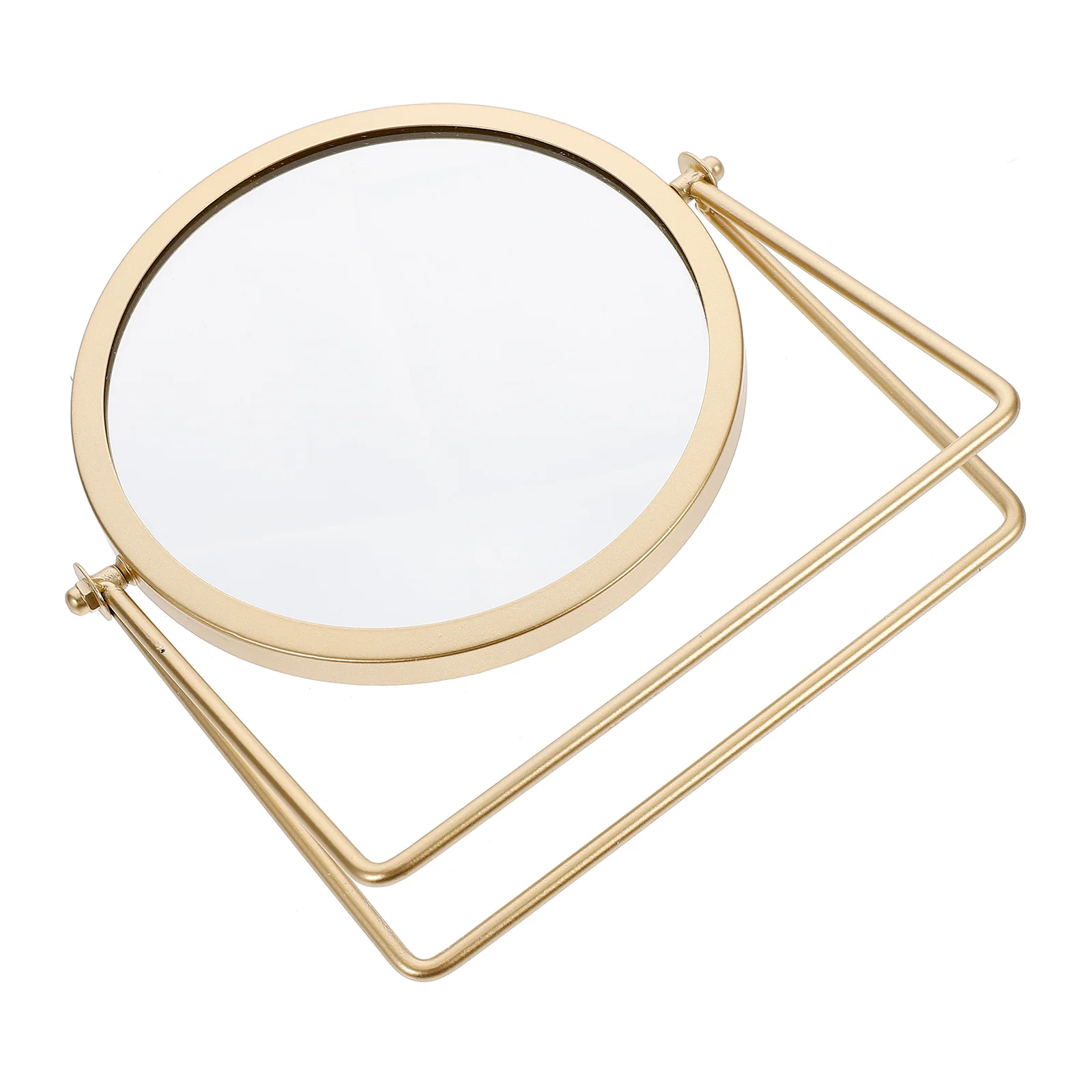 Mirror Round Swivel Mirror for Table Desk Desktop Countertop Up-Close Grooming Makeup Application