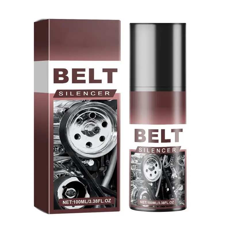 Engine Belt Silencer Belt Protection Maintenance Agent Belt Conditioner Spray Prevent Squeaky Belt Lubricant for Prolonging Belt