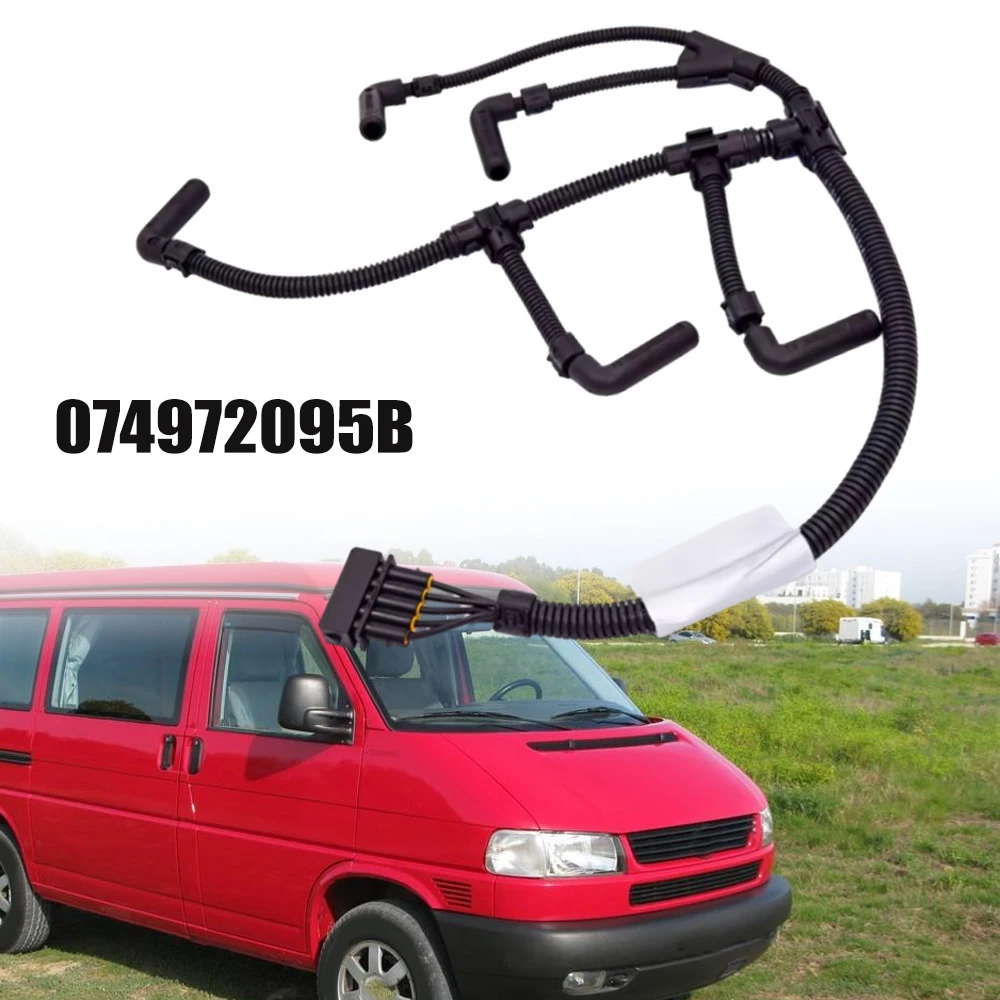 074972095B Car Glow Plug Wiring Harness For VW California Transporter T4 Camper Bus Platform Van 2.5 TDI 1995-2003