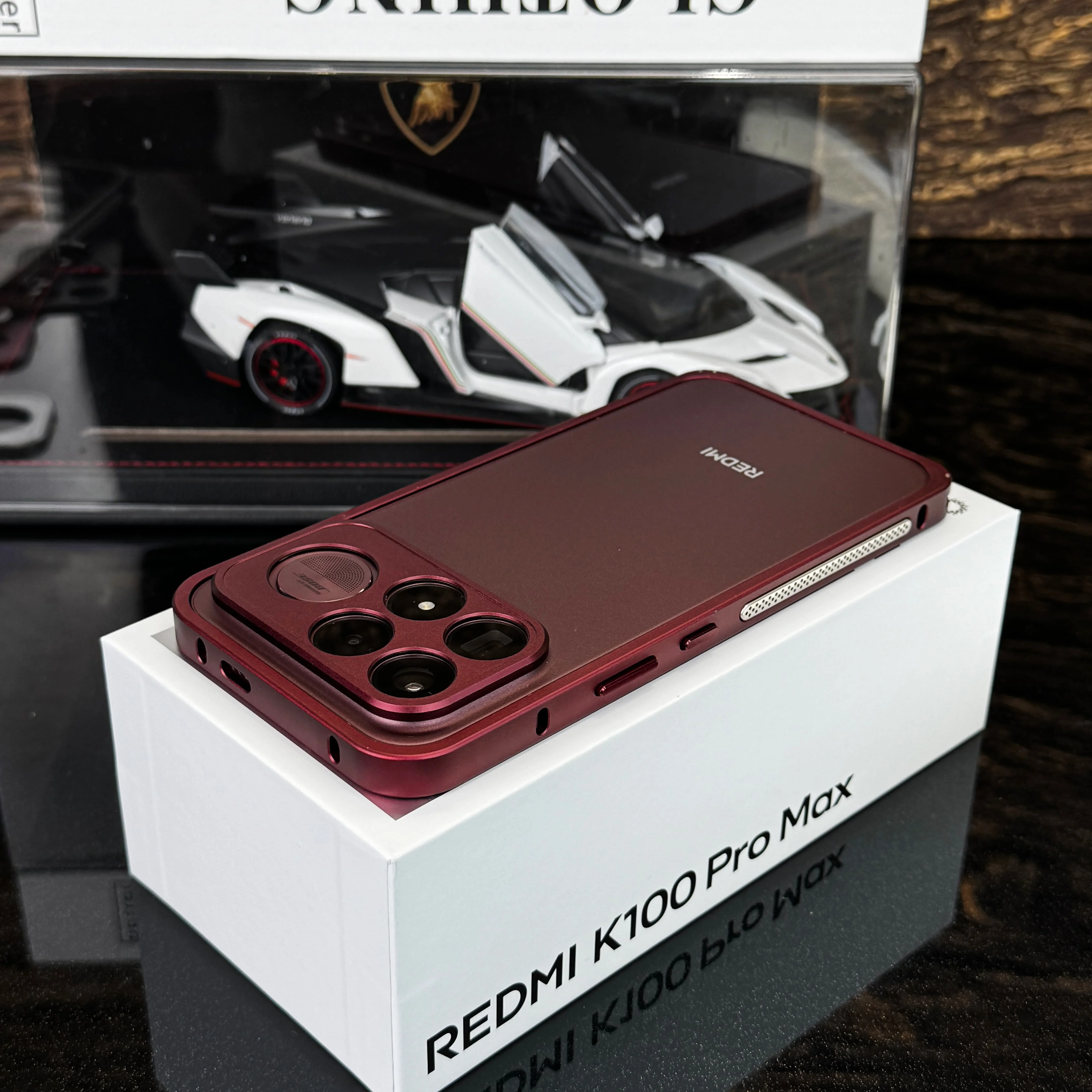 Etui do POCO F9 Ultra z aluminiową ramką, antypoślizgowe, odporne na zarysowania, wstrząsoodporne etui ochronne do Poco F 9 Ultra. — zdjęcie produktu 6
