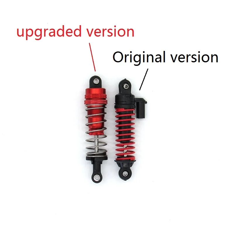 Für MN86K MN86KS MN86 MN86S MN G500 1/12 RC Auto Upgrade Teile Metall Stoßdämpfer Dämpfer Zubehör, Schwarz