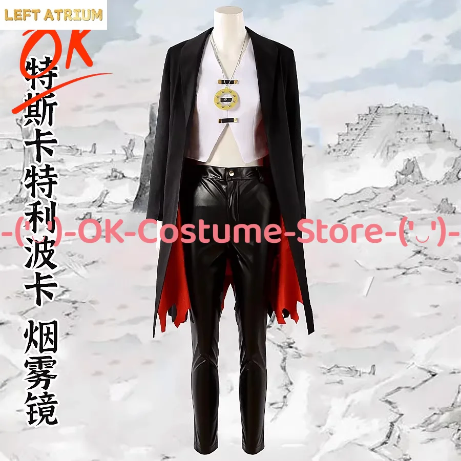 [Talla Personalizada] Disfraz de Cosplay de Tezcatlipoca Smoke Mirror de Fate/Grand Order, Traje de Anime de Tezcat, Uniforme para Fiesta de Halloween