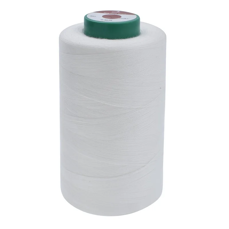 3000m long Raw White Water soluble sewing thread 20C Wash Away Vanish Clothes DIY Handmade Sewing Accessories Threads 40S/2