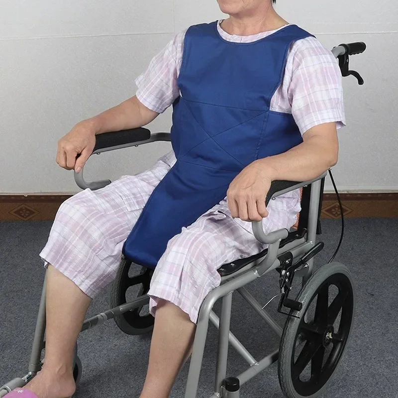 Adjustable Wheelchair Seat Belt Disabled Elderly Patient Restraint Fixing Strap Anti Fall Anti Leaning Safety Shoulder Belt Vest