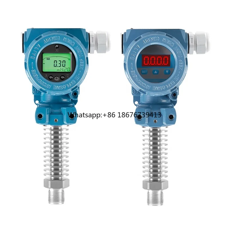 Plastic Industry High Temperature Melt Pressure Sensor Printing Dyeing 4-20ma Lcd Led Display Pressure Sensor With Hart