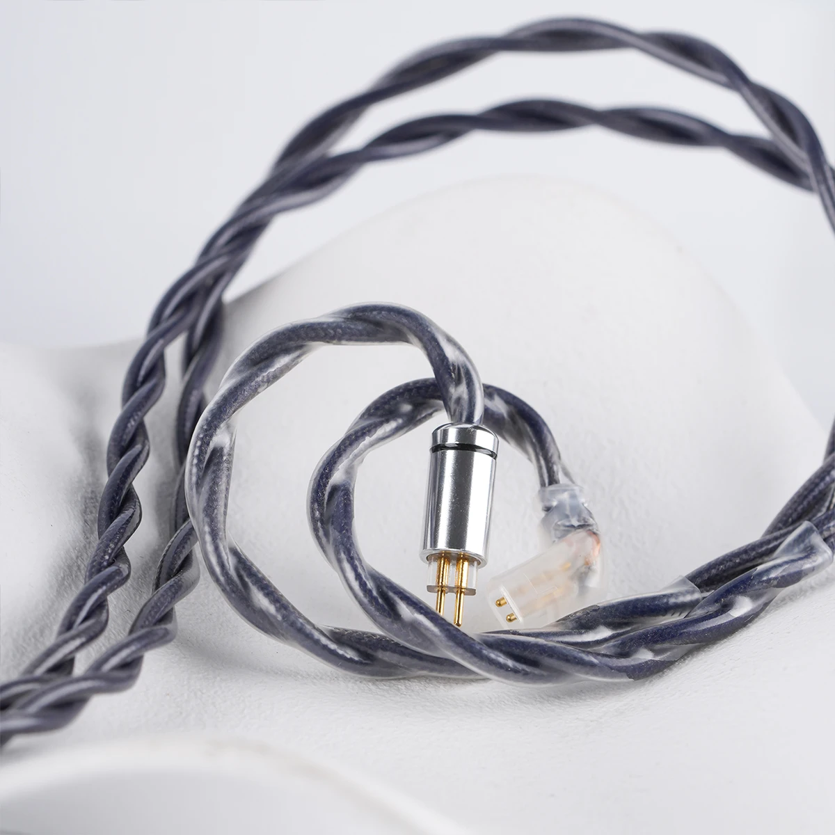 NICEHCK FogWings HiFi 오디오 와이어 4 가닥 리얼 골드 도금 이어폰 업그레이드 케이블 Rockies NX8 Valhalla Dawn-X IEM…