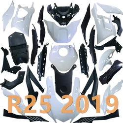 For Yamaha R25 R3 2019 2020 2021 2022 2023 ABS Unpainted Components Fairing Injection Molding Bodywork Cowl Body Plastic Parts