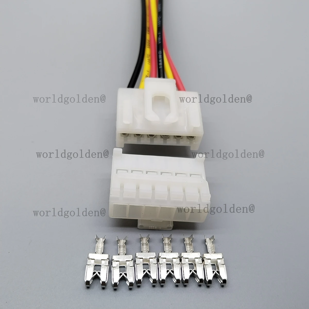 94509-5620 Auto 6Pin White Cabin Connector car connector for Universal Full Vehicles auto interior wiring harness replacement