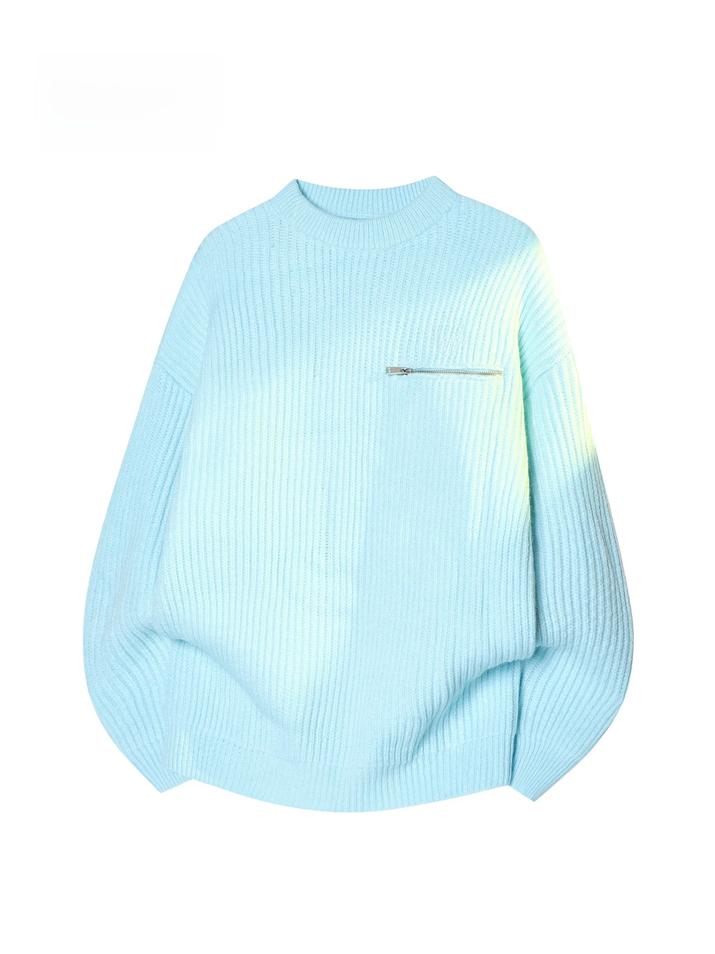 

Play Hei Knitted Sweater Zipper Loose round Ne Men's Women's Autumn Winter Faion Brand Casual Sle Pure Color Soft Acr...