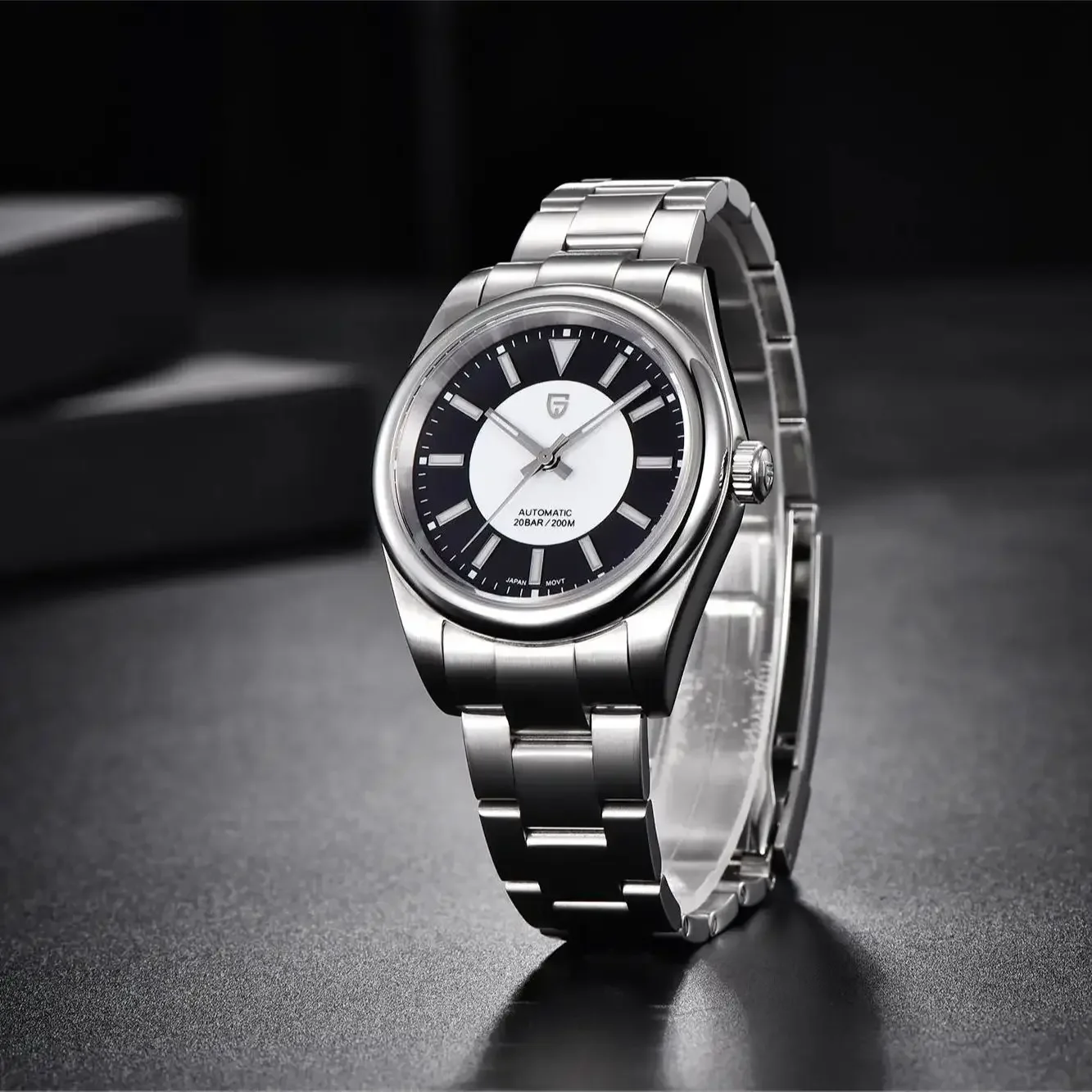 PAGANI DESIGN PD1764 ,men\'s Automatic Mechanical wristwatch 39.7mm Luxury Sapphire Stainless Steel Waterproof Watch for Men