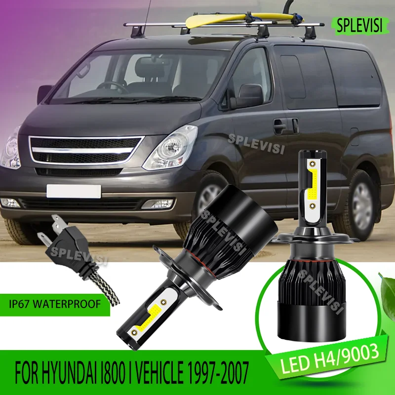 

2 шт. светодиодная лампа H4 опыт радости успешного обновления своими руками для Hyundai i800 I автомобиля 1997 1998 1999 2000 2001 2002-2007