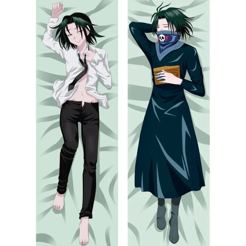 Anime Hunter X Hunter Dakimakura Feitan Potoo Hugging Body Pillow Cover Male Otaku Pillowcases Home Bed Decor Pillow Case