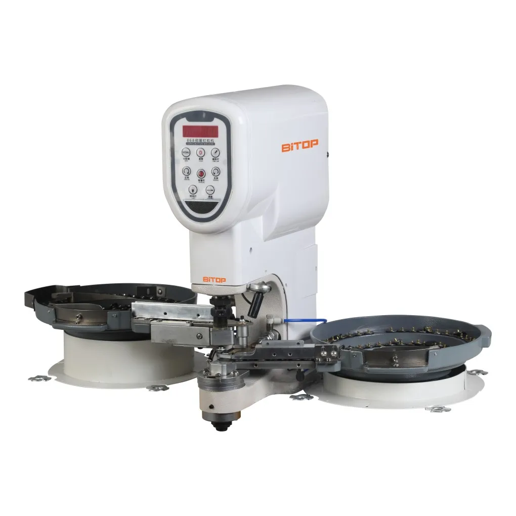 BT-A868 Electric Industrial Plastic Snap Button Machine Fully Automatic