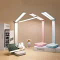 מנורת שולחן LED נטענת ומתקפלת עם הגנה על העיניים