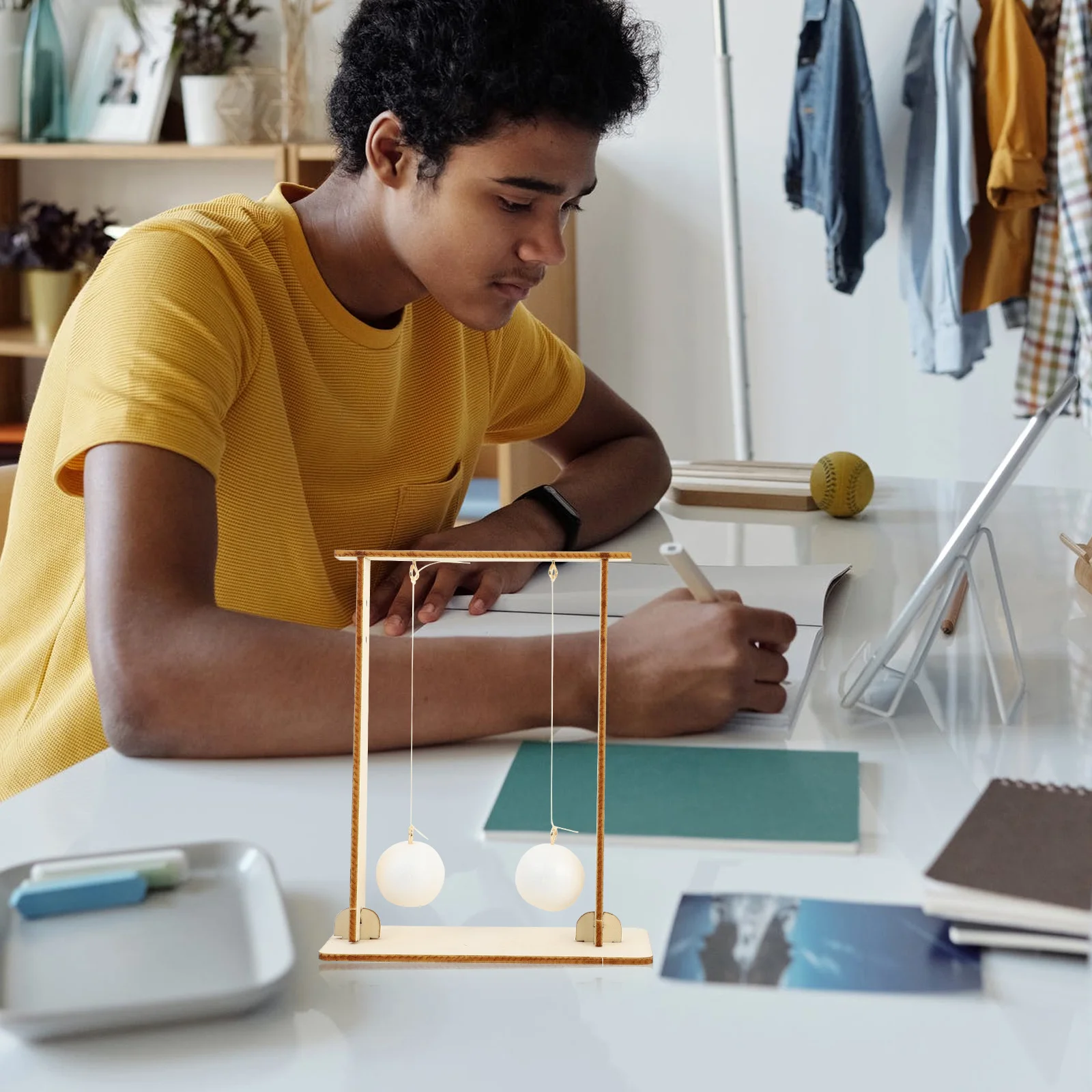 

2Pcs Floating Ball Physics Experiment Set Practical Teaching Tool Principle Science Kit Floating Ball Experiment Tool