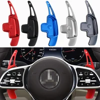 Para mercedes-benz Clase A W177 V177 B C E clase W205 W246 W213 GLA paletas para volante de coche paletas de cambio de aluminio