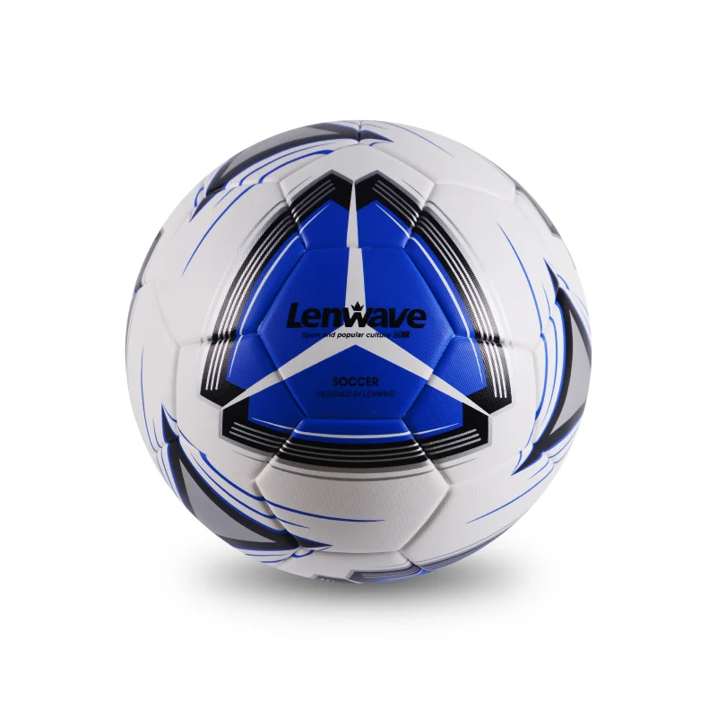 Bola Sepak Ukuran 5 Profesional Khusus dengan Lapisan Nilon Termal untuk Pertandingan Resmi Standar Indoor Outdoor.