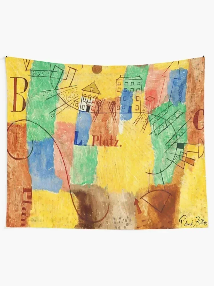 Paul Klee - 1923 Aquarell | Klee-inspired Gifts w/Signature Tapestry Home Decoration Wall Hangings Decoration Tapestry