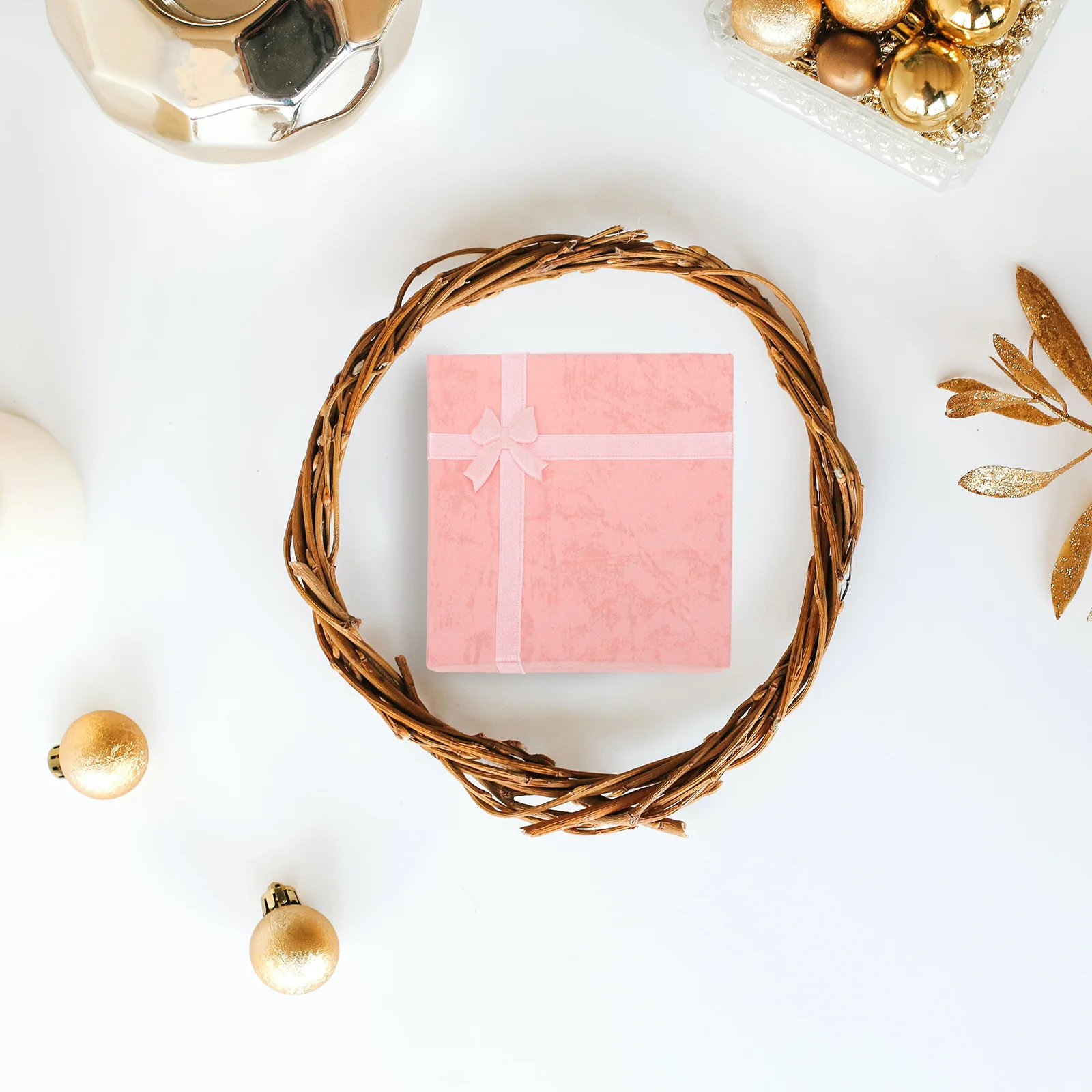 

6pcs Bracelet Box Retro Vintage Style Jewelry Storage Holder Compact Watch Packing Case Gift Wrapping Box Desktop Organizer