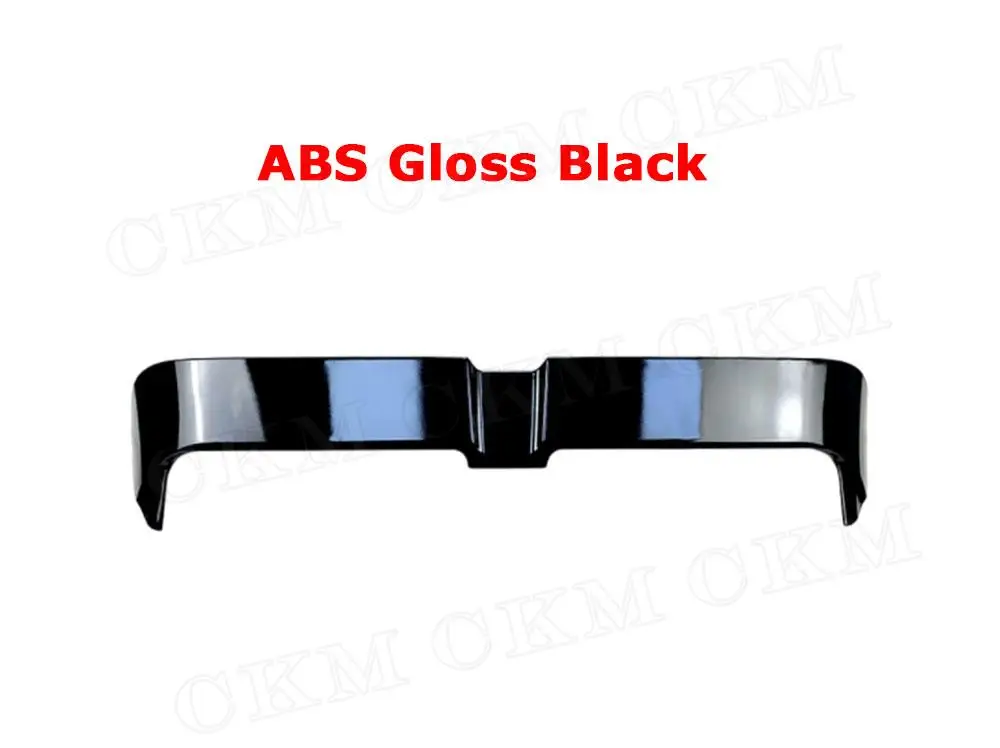 

ABS Carbon Look Rear Trunk Roof Spoiler for Volkswagen VW Golf 7 VII MK7 7.5 GTI R 2014-2019 Window Wings