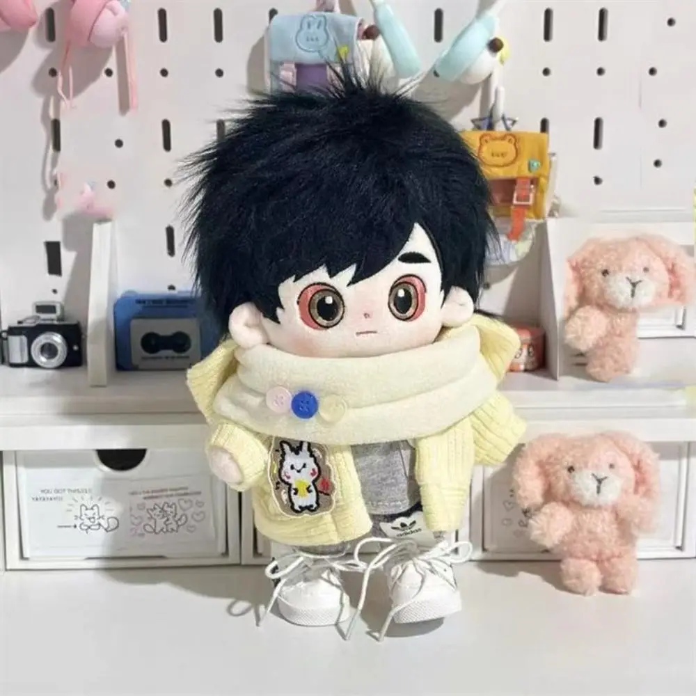 Ubranka dla lalek w stylu zabawy w dom, 20 cm, bawełniane ubrania, koszulka z kreskówką, modne bawełniane ubrania dla lalek, mini kreatywne ubrania, cosplay