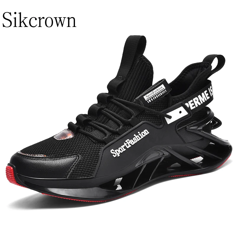 

Black Mens Sneakers 2023 Running Shoes Man High Quality Casual Sneakers Flying Weaving Outdoor Breathable Jogging Sports Walking