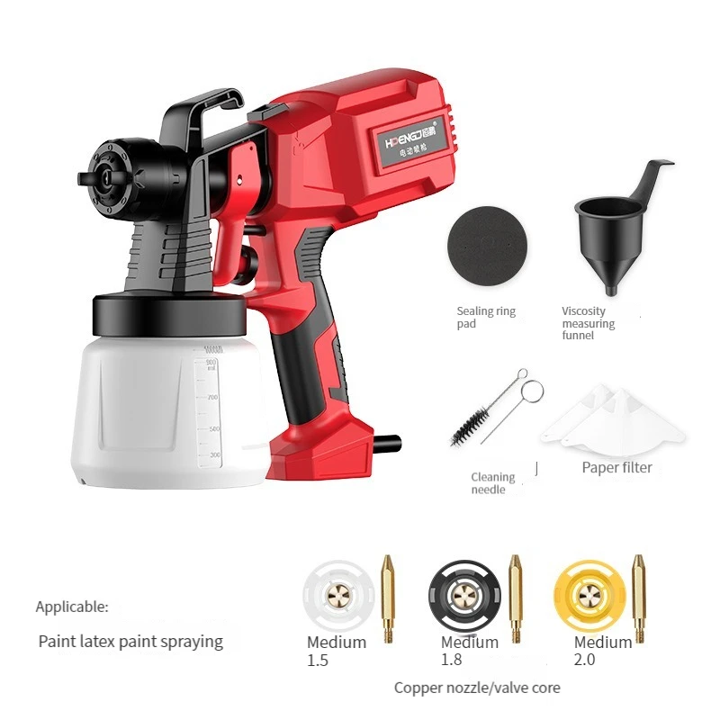 Tp 1000ML Cordless Electric Spray Gun High Power with Nozzle Flow Control Airbrush Paint Gun Paint Sprayer for Makita Battery