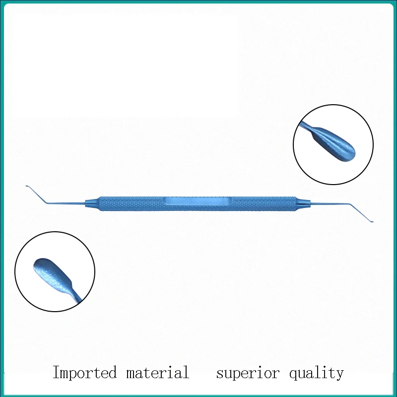 Ophthalmic microinstruments double-headed capsule polisher