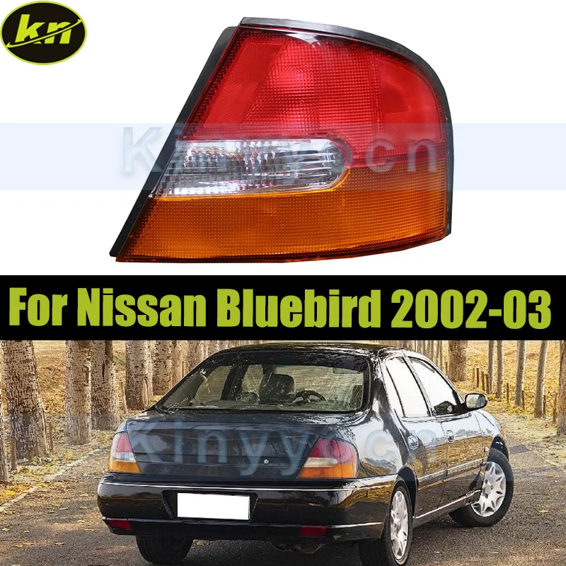 

Задний фонарь заднего бампера без лампочек для Nissan Bluebird 2002-2003, задний фонарь, сигнальная лампа, предупредительный стоп-сигнал без лампочек