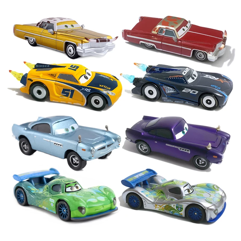 

Cars 2 Cars 3 Lightning McQueen Flame Jackson Mack Disney Pixar Model Car 1:55 Metal Die Casting Racing Car Toys Children's Gift