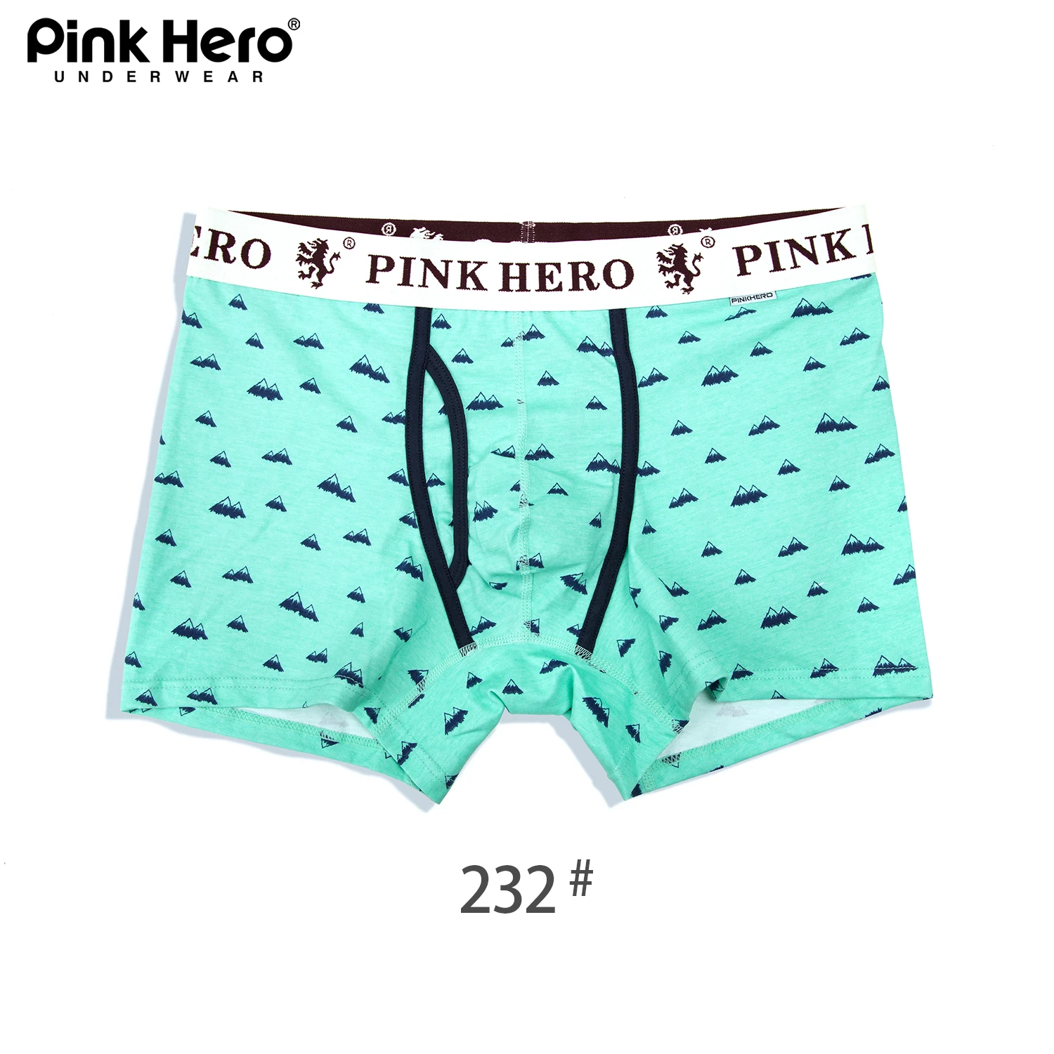 PINKHERO Print-D Stylish Fun Patterns Male Underpants For Men, Comfy And Soft Cotton Underwear Boxer Briefs And Men\'s Panties