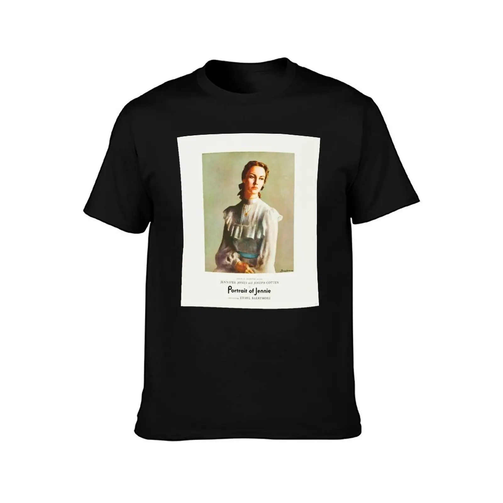 Portrait of Jennie T-Shirt man t shirts high quality luxury brand t shirts for man graphic funny t shirt man luxury T-Shirt