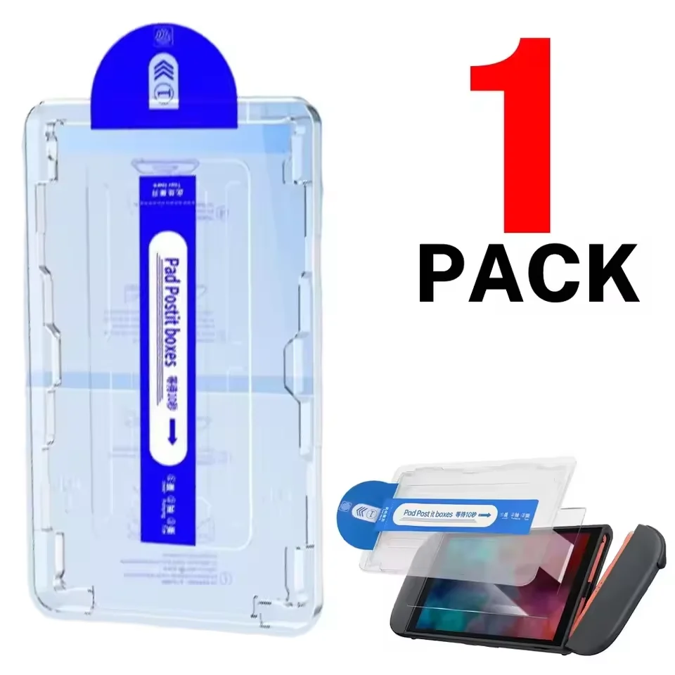 voor Nintendo Switch 2 Console-schermbeschermer met automatische uitlijningsframe Beschermfolie van gehard glas voor Switch 2-accessoires