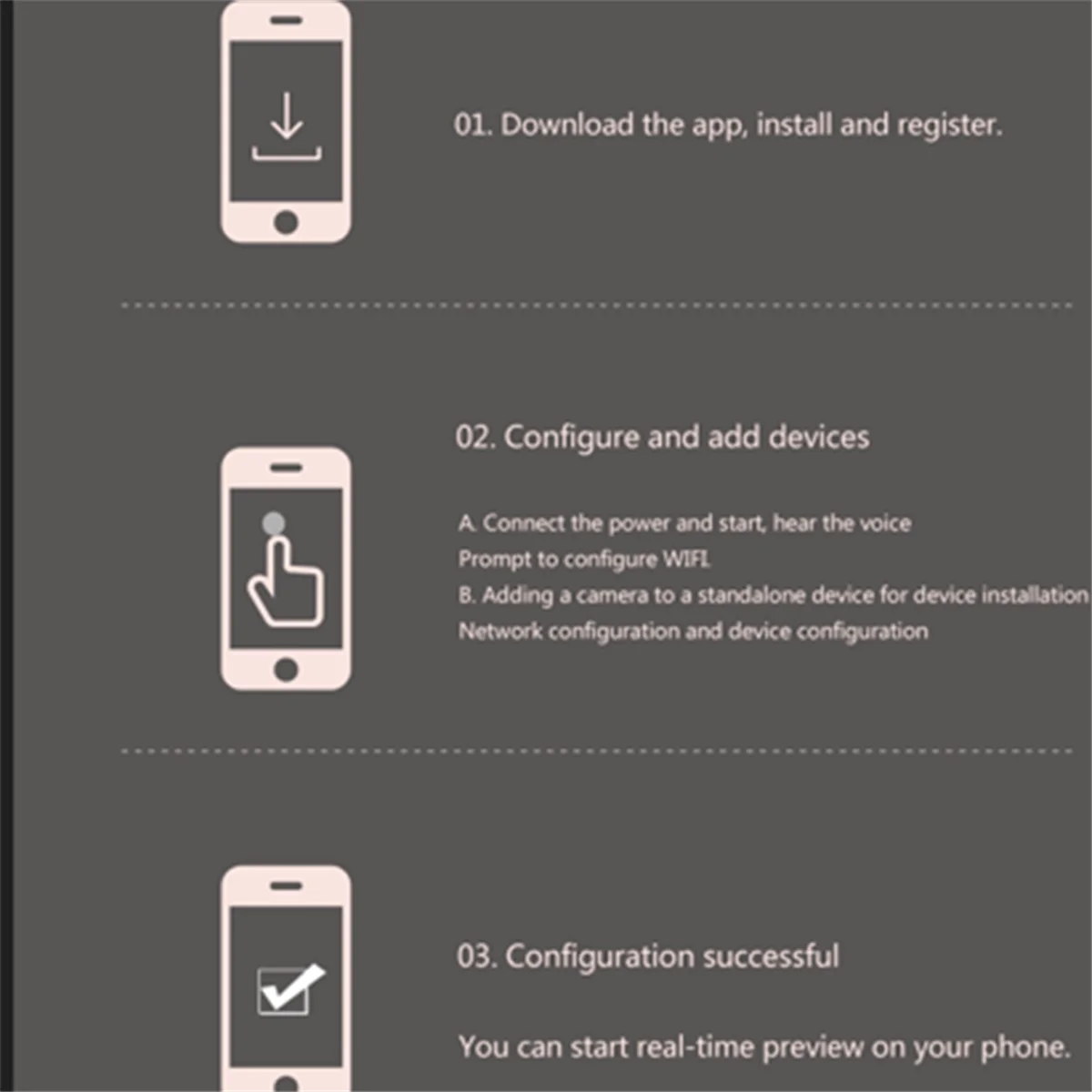 X61A_5MP Cámara domo IP UHD P6Slite, detección AI, blanco