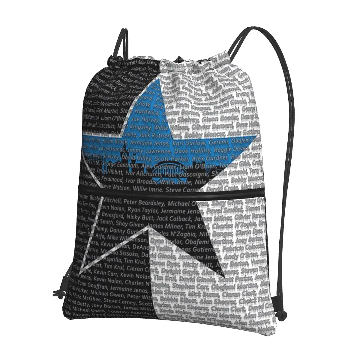 

New 2023 Every NUFC Player EVER Backpacks Portable Drawstring Bags Sundries Bag Book Bags for Travel School
