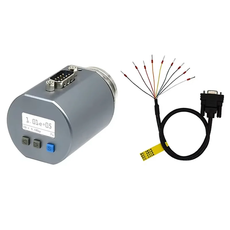 ABGI-AGP3000 MEMS Вакуумметр с цифровым дисплеем и резистором Датчик Pirani RS485 0-10 В Аналоговый выход