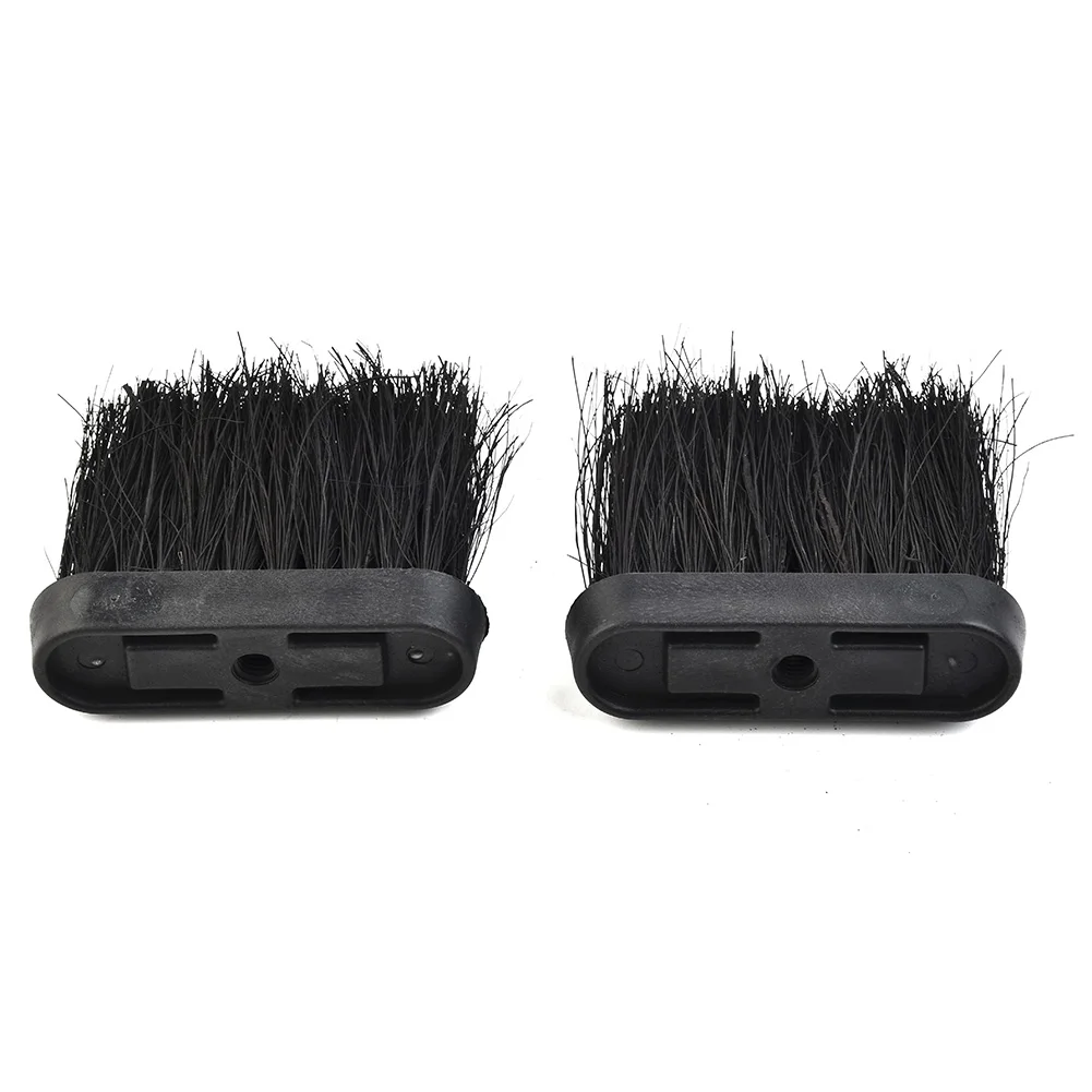 Hearth Brushes Fireplace Brush Companion Oblong Refill Replacement Spare Parts Sweep 2Pcs Accessories Cleaning