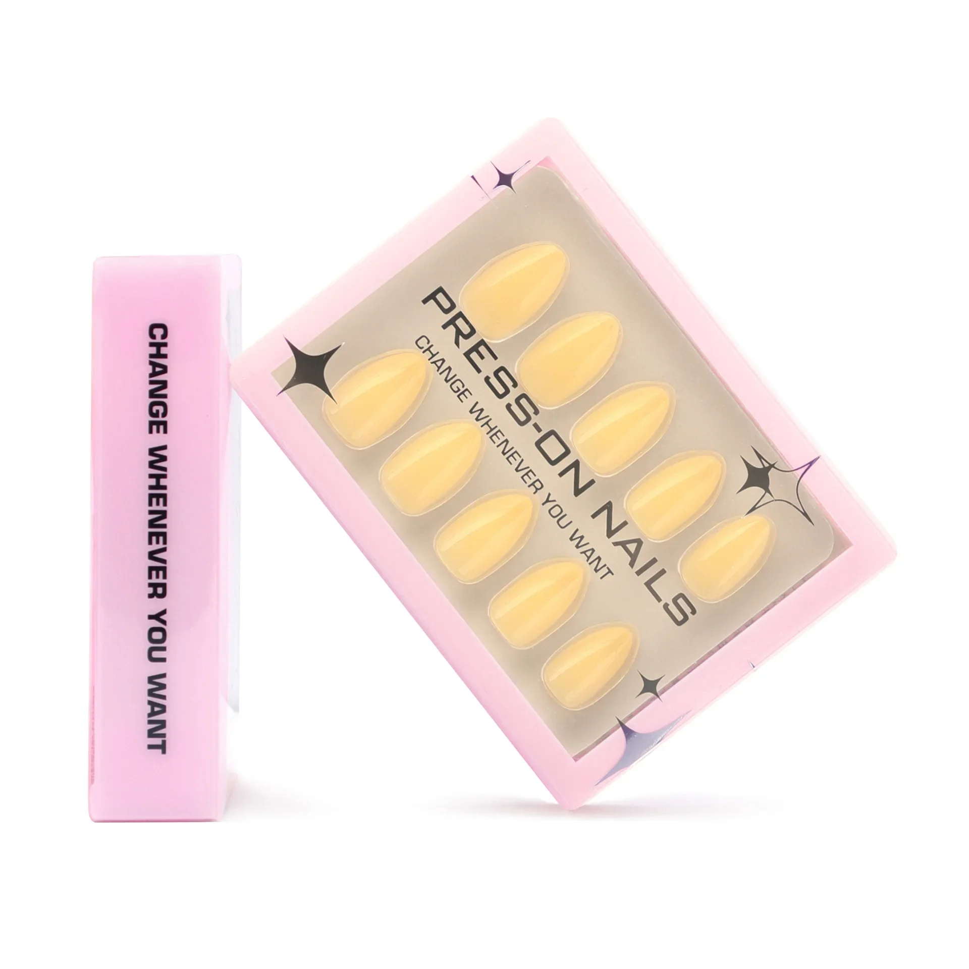 30 قطعة بسيطة بلون اللوز الأظافر وهمية مع هلام الغراء الأحمر الصحافة على مسمار قصير غطاء كامل الاكريليك يمكن ارتداؤها هلام مسمار للنساء #5